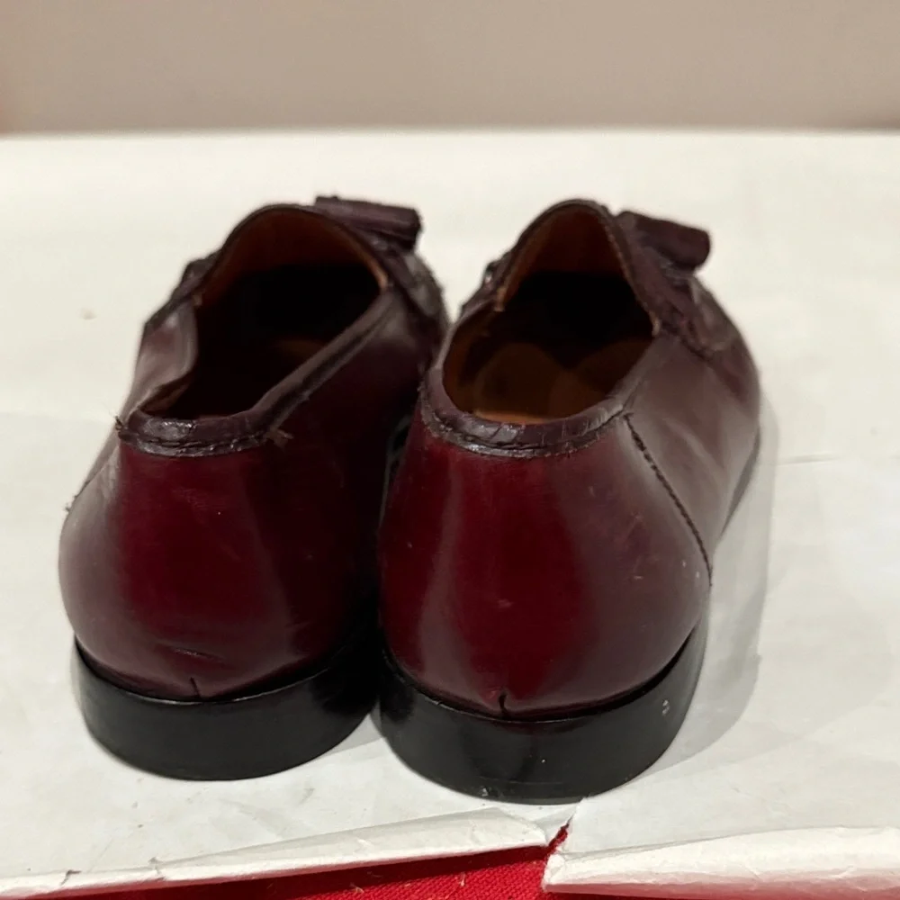 Nordstrom Men's Tassel Loafers in Deep Burgundy
